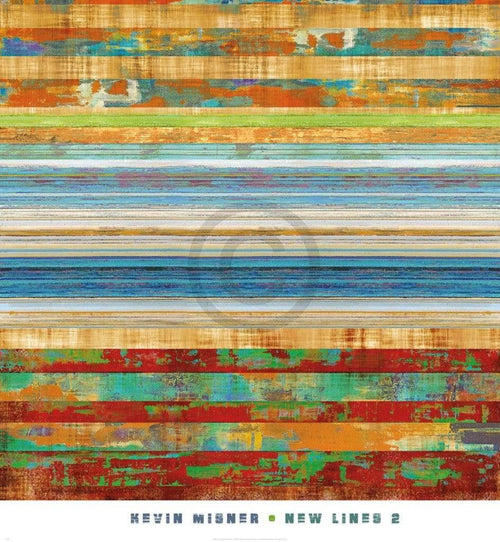 Kevin Misner New Line 2 Kunstdruk 61x66cm | Yourdecoration.nl