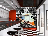 Marcel Terrani  Give me all your coffee Kunstdruk 70x70cm | Yourdecoration.nl