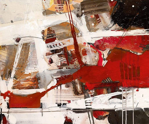 Norbert Mayer Von der Lust ins Ich getragen Kunstdruk 60x50cm | Yourdecoration.nl