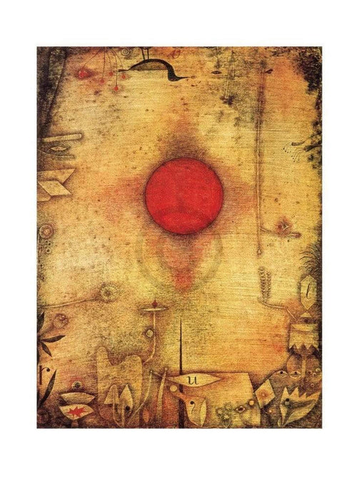 Paul Klee Ad Marginem Kunstdruk 48x68cm | Yourdecoration.nl