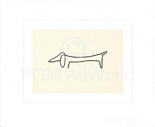 Pablo Picasso Le Chien Kunstdruk 60x50cm | Yourdecoration.nl