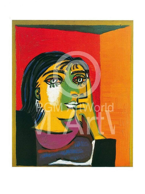 Pablo Picasso Dora Maar Kunstdruk 60x80cm | Yourdecoration.nl