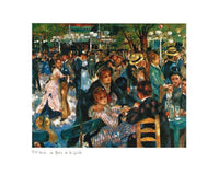 Auguste Renoir  Le Moulin de la Galette Kunstdruk 70x50cm | Yourdecoration.nl