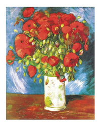 Vincent Van Gogh  Poppies Kunstdruk 40x50cm | Yourdecoration.nl