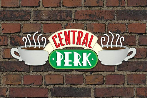 Pyramid Friends Central Perk Brick Poster 91,5x61cm | Yourdecoration.nl