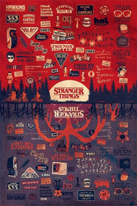 Pyramid Stranger Things The Upside Down Poster 61x91,5cm | Yourdecoration.nl