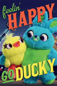 Pyramid Toy Story 4 Happy Go Ducky Poster 61x91,5cm | Yourdecoration.nl