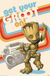 Pyramid Guardians of the Galaxy Get Your Groot On Poster 61x91,5cm | Yourdecoration.nl
