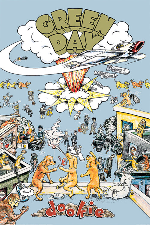 Pyramid Green Day Dookie Poster 61x91,5cm | Yourdecoration.nl