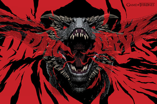 Pyramid Game of Thrones Dracarys Poster 91,5x61cm | Yourdecoration.nl