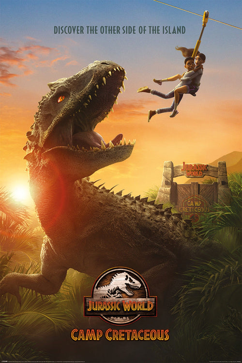 Pyramid Jurassic World Camp Cretaceous Teaser Poster 61x91,5cm | Yourdecoration.nl