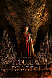 Pyramid Pp35204 House Of The Dragon Throne Poster 61X91,5cm | Yourdecoration.nl