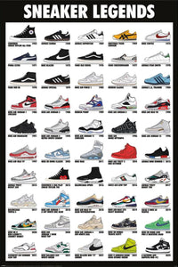 pyramid pp35242 sneaker legends poster 61x91,5cm | Yourdecoration.nl