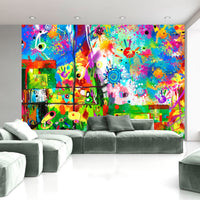Fotobehang - Colorful Fantasies - Vliesbehang