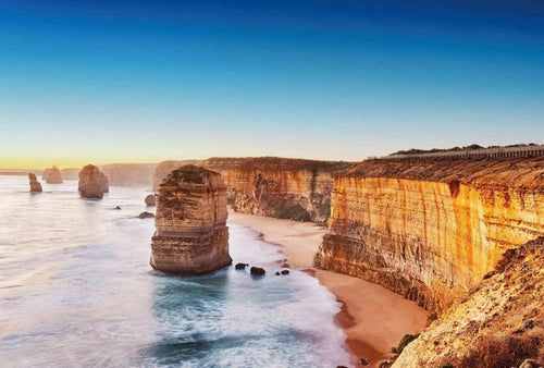 Wizard+Genius Cliff at Sunset in Australia Vlies Fotobehang 384x260cm 8 banen | Yourdecoration.nl