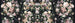 Komar Victoria Black Vlies Fotobehang 800x250cm 8 banen | Yourdecoration.nl