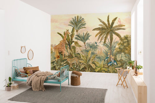 Komar Vlies Fotobehang Iax8 0005 Tropical Vintage Garden Interieur | Yourdecoration.nl