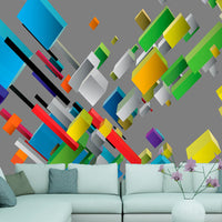 Fotobehang - Color Puzzle - Vliesbehang