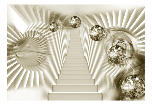 Fotobehang - Take the Stairs to Spacetime - Vliesbehang