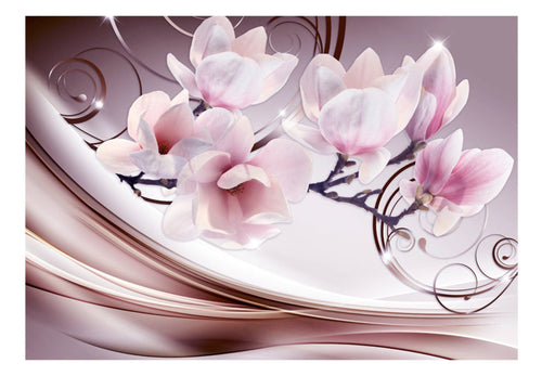 Fotobehang - Meet the Magnolias - Vliesbehang