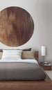 Komar Windlines Color Fotobehang 125x125cm Rond Sfeer | Yourdecoration.nl