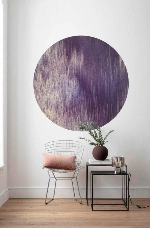 Komar Harmony Fotobehang 125x125cm Rond Sfeer | Yourdecoration.nl