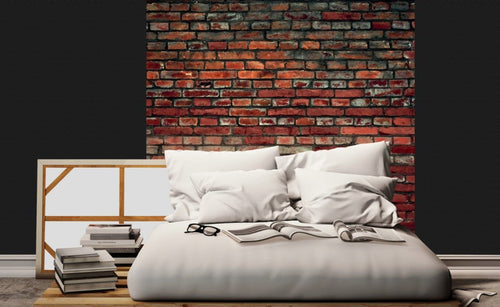 Dimex Brick Wall Fotobehang 225x250cm 3 banen Sfeer | Yourdecoration.nl