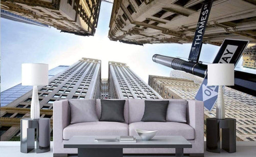 Dimex Broadway Skyscraper Fotobehang 375x250cm 5 banen Sfeer | Yourdecoration.nl