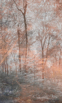 Dimex Colorful Forest Abstract Fotobehang 150x250cm 2 banen | Yourdecoration.nl