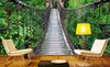 Dimex Footbridge Fotobehang 375x250cm 5 banen Sfeer | Yourdecoration.nl