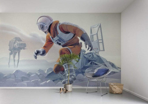Komar Star Wars Classic RMQ Hoth Battle Pilot Vlies Fotobehang 500x250cm 10 banen Sfeer | Yourdecoration.nl