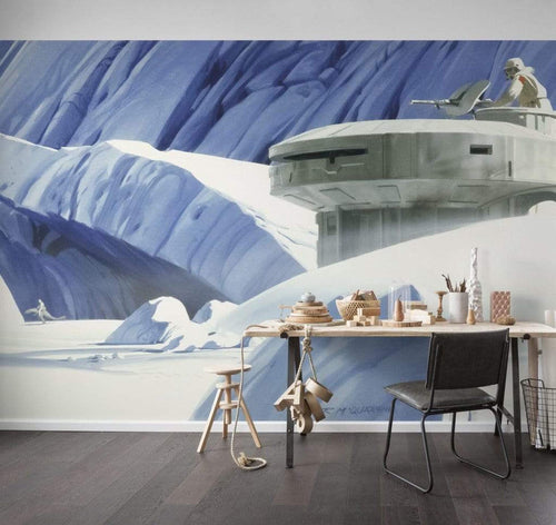 Komar Star Wars Classic RMQ Hoth Echo Base Vlies Fotobehang 500x250cm 10 banen Sfeer | Yourdecoration.nl