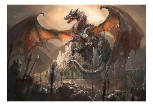 Fotobehang - Dragon Castle - Vliesbehang