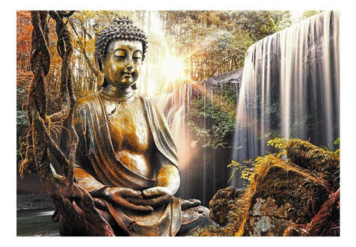 Artgeist Waterfall of Contemplation Vlies Fotobehang | Yourdecoration.nl