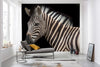 Komar Damara Zebra Vlies Fotobehang 400X280Cm 6 Delen Sfeer | Yourdecoration.nl