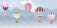 Komar Happy Balloon Vlies Fotobehang 500x250cm 5 banen | Yourdecoration.nl