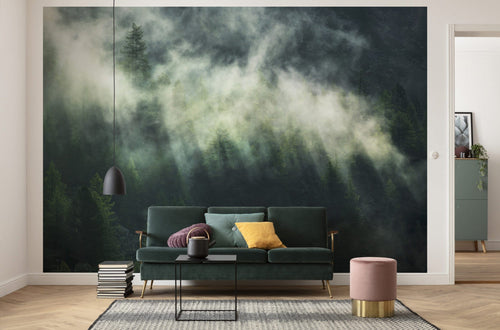 Komar Vlies Fotobehang x7 1003 Misty Crowns Interieur | Yourdecoration.nl
