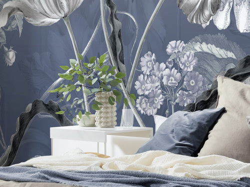 Komar Vlies Fotobehang x7 1041 Merian Blue Int Detail | Yourdecoration.nl