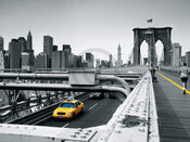 Thomas Reis  Yellow Cab Kunstdruk 80x60cm | Yourdecoration.nl