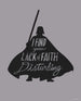 Komar Star Wars Silhouette Quotes Vader Kunstdruk 40x50cm | Yourdecoration.nl