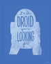 Komar Star Wars Silhouette Quotes R2D2 Kunstdruk 40x50cm | Yourdecoration.nl