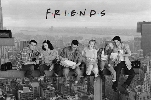 Pyramid Friends Skyscraper Poster 91,5x61cm | Yourdecoration.nl