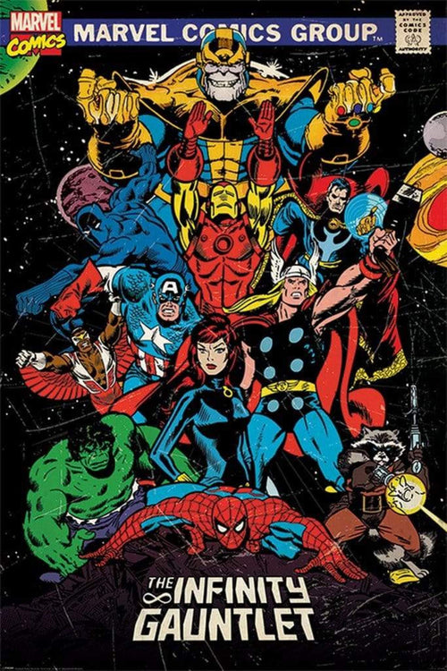 Pyramid Marvel Comics The Infinity Gauntlet Poster 61x91,5cm | Yourdecoration.nl