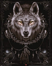Pyramid Spiral Wolf Dreams Poster 40x50cm | Yourdecoration.nl