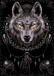 Pyramid Spiral Wolf Dreams Poster 61x91,5cm | Yourdecoration.nl