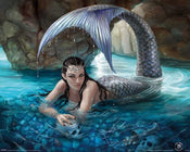 Pyramid Anne Stokes Hidden Depths Poster 50x40cm | Yourdecoration.nl