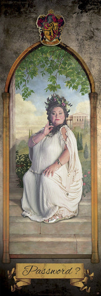 Abystyle Harry Potter Door Poster The Fat Lady Poster 53X158cm | Yourdecoration.nl