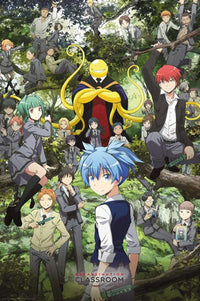 ABYstyle Assassination Classroom Forest Group Poster 61x91,5cm | Yourdecoration.nl