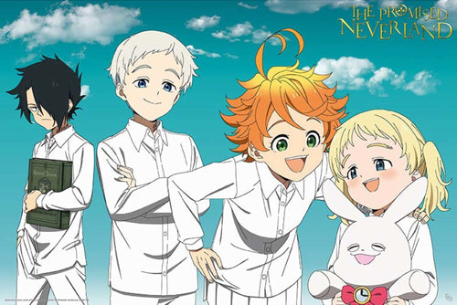 ABYstyle The Promised Neverland Trio Poster 91,5x61cm | Yourdecoration.nl