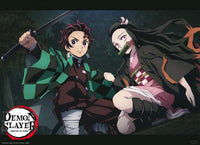 ABYstyle Demon Slayer Tanjiro And Nezuko Fight Position Poster 52x38cm | Yourdecoration.nl